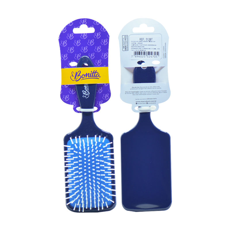 Escova Raquete Bonitta Diário Média Top