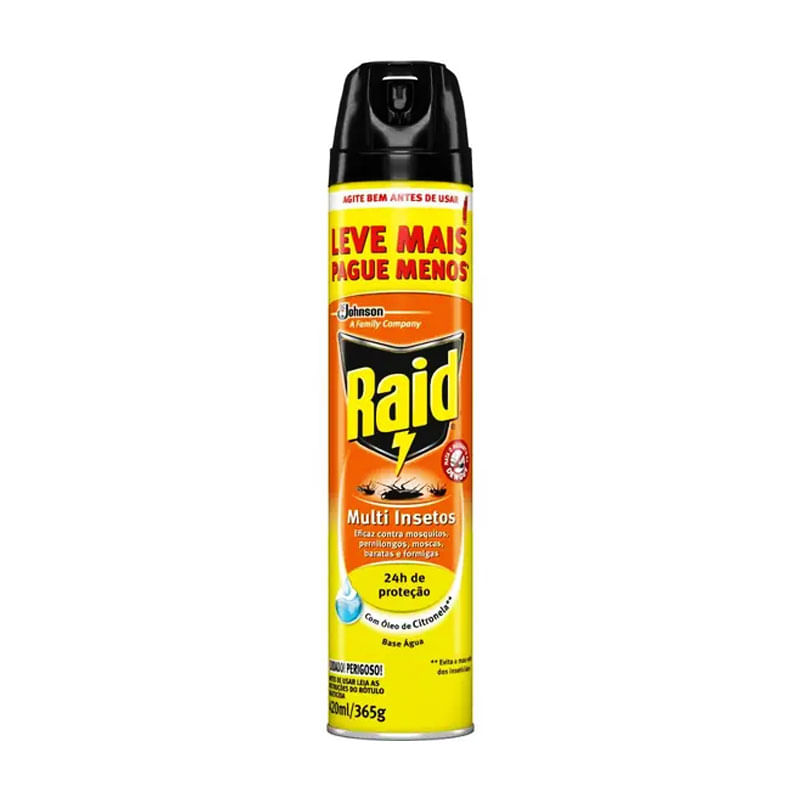 Inseticida Raid Multi Insetos Citronela 420ml