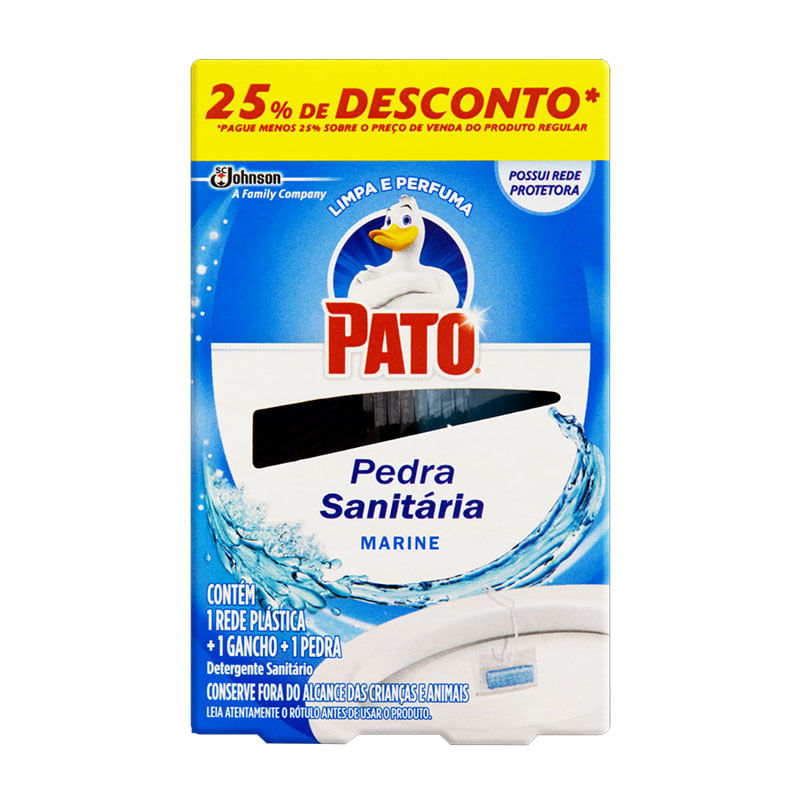 Pedra Sanitaria Pato Marine 25% Gratis 