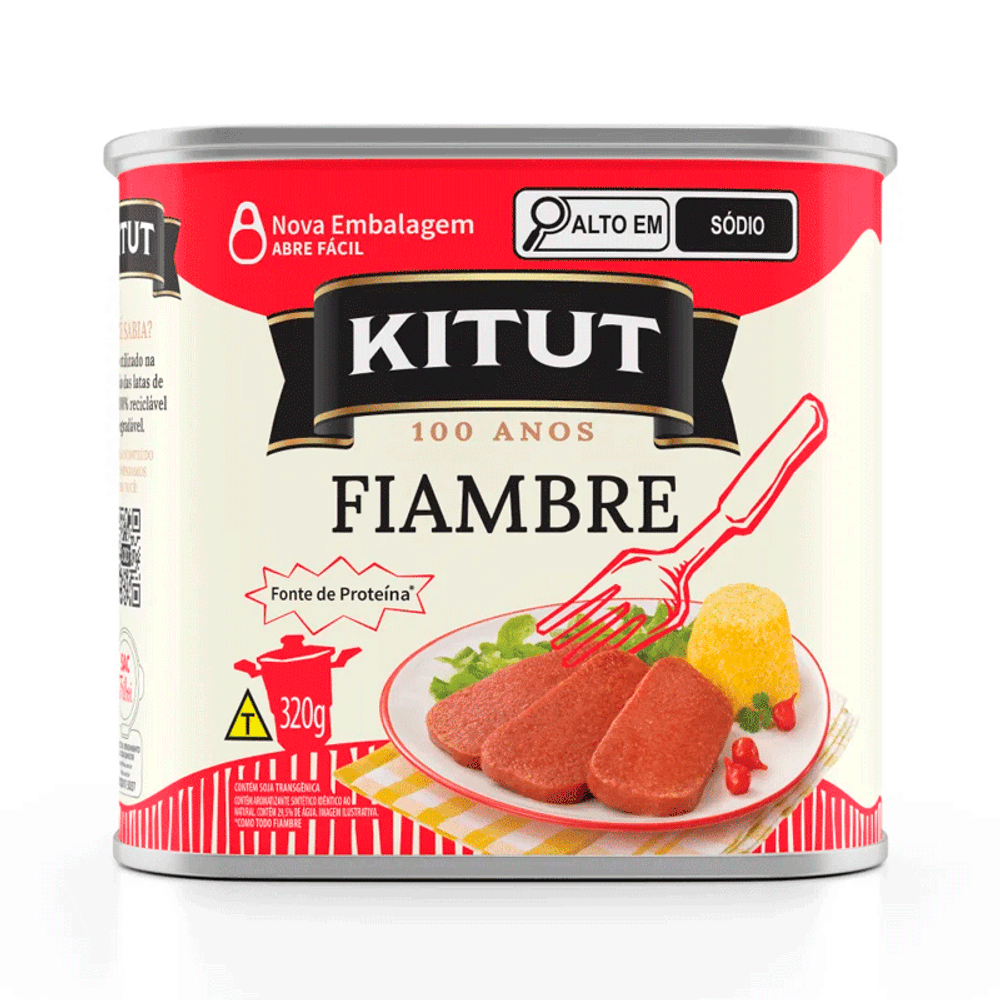 Fiambre Kitut Lata Tradicional 320g 