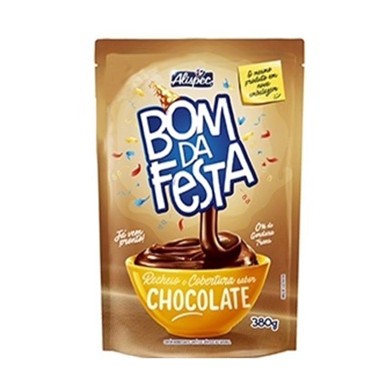 Recheio e Cobertura Bom da Festa Pouch 380g