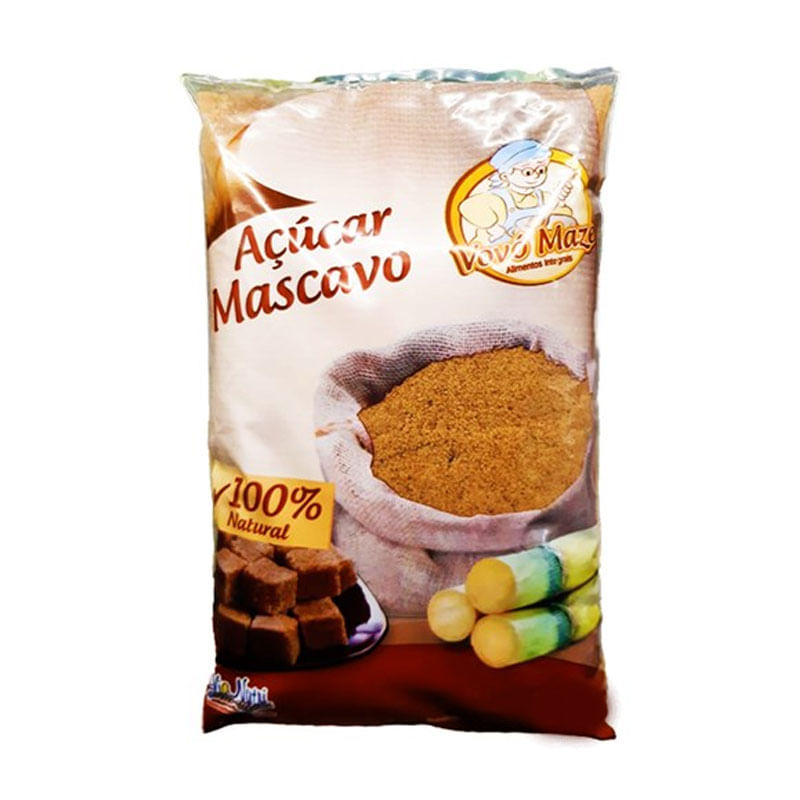 Açúcar Mascavo Vovó Maze 500g