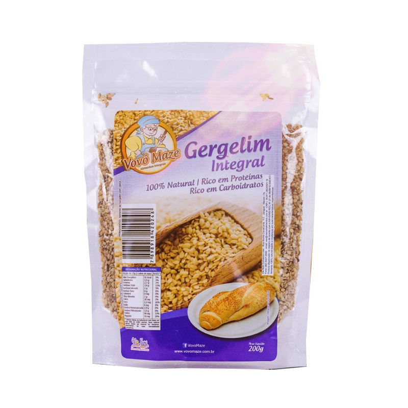 Gergelim com Casca Vovó Maze 200g