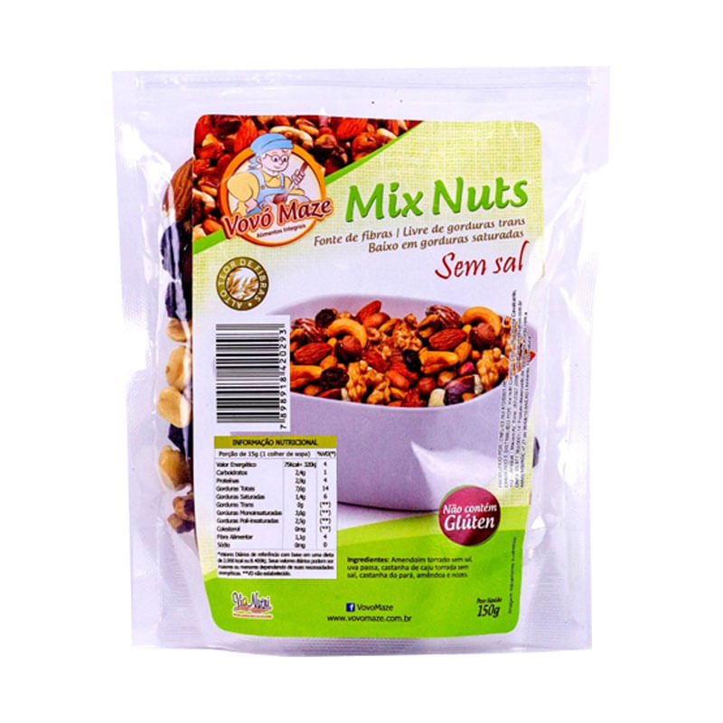 Mix Nuts Vovó Maze 150g