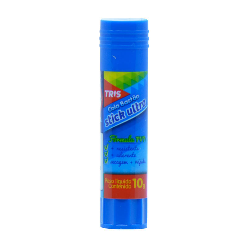 Cola Branca Bastão Tris 10g Stick Ultra