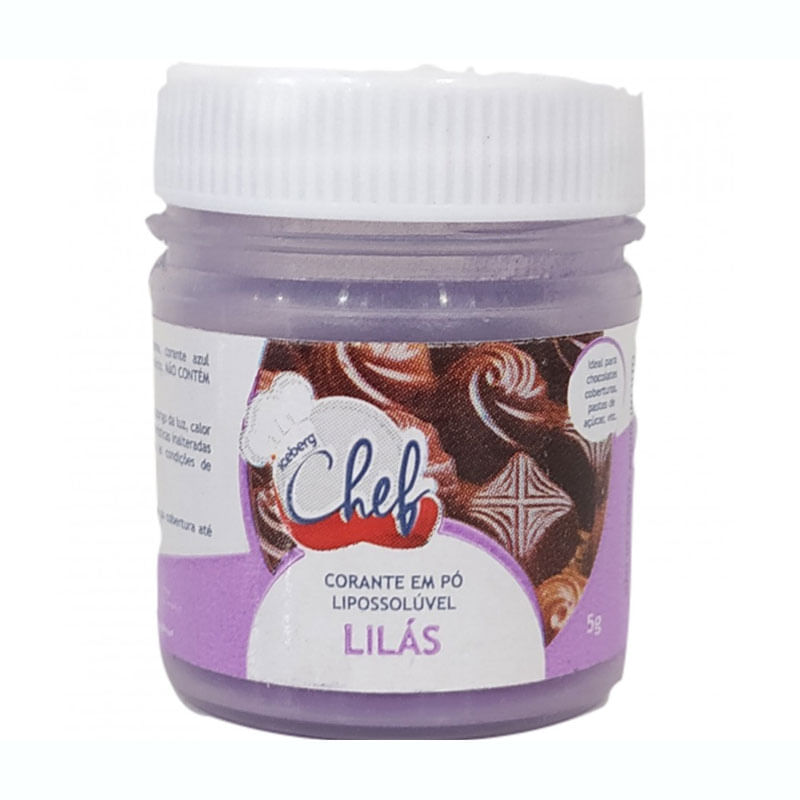 Corante Iceberg 5g Aveludado Pó Lilás 
