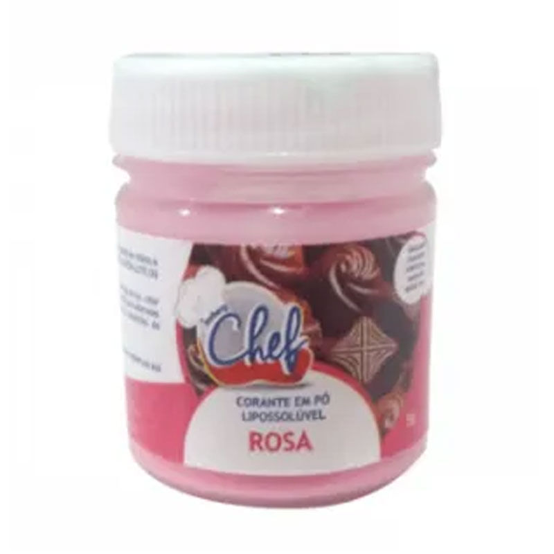 Corante Iceberg 5g  Lipossolúvel Pó Rosa