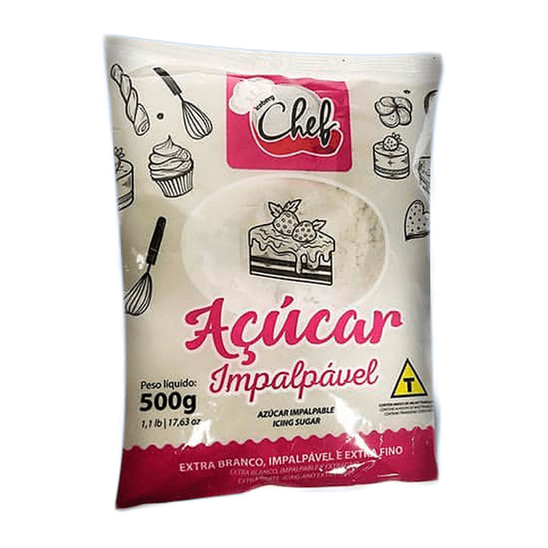 Açucar Iceberg 500g Impalpável