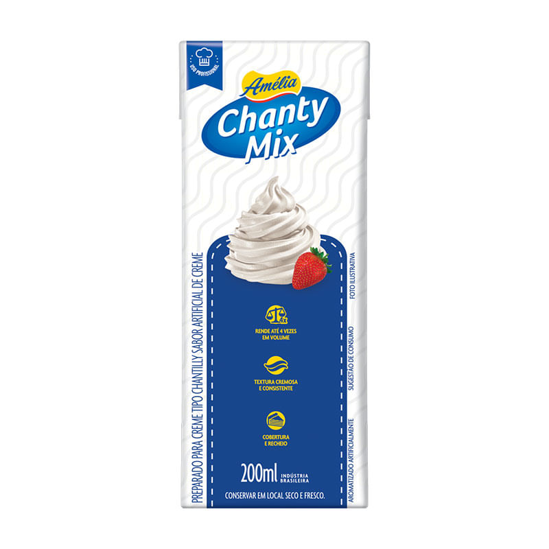 Chantilly Mix Amélia 200ml