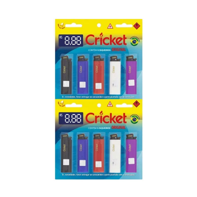 Isqueiro Fiat Lux Cricket