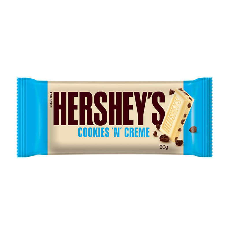 Hershey´s Tablete Chocolate 20g Cookies Creme