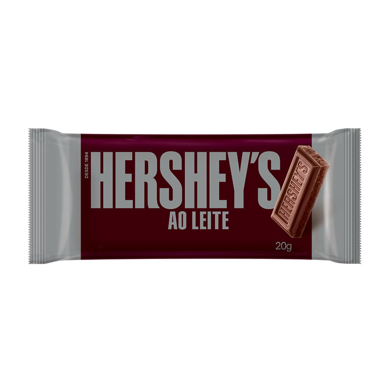 Hershey´s Tablete Chocolate 20g Chocolate ao leite