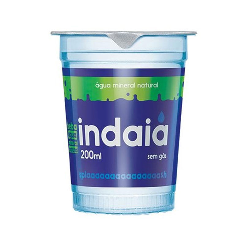 Água Mineral Indaiá sem Gás Copo  200ml