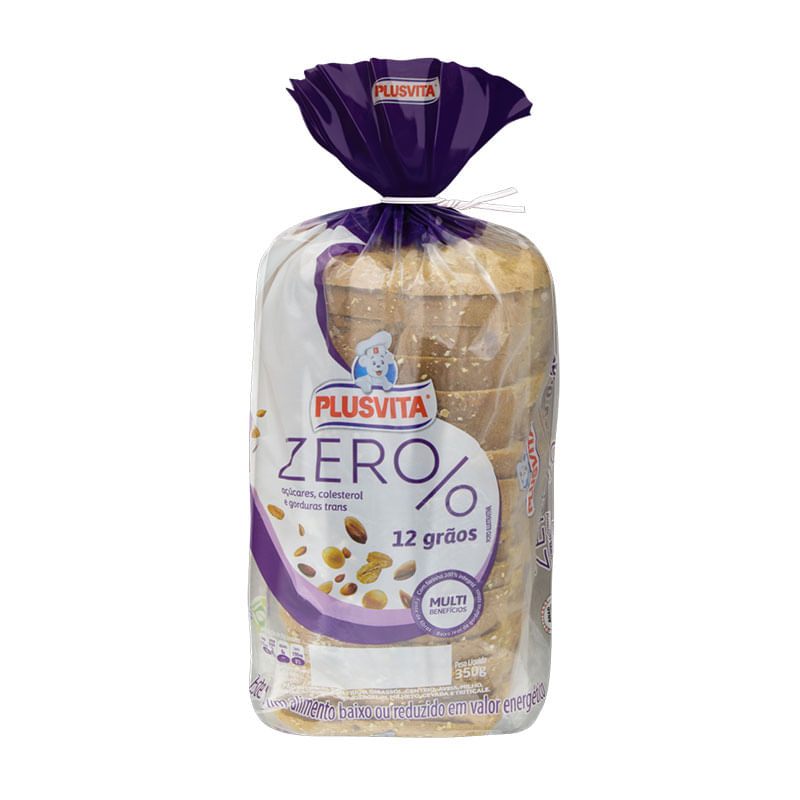 Pão Plusvita 350g Zero 12 Grãos 