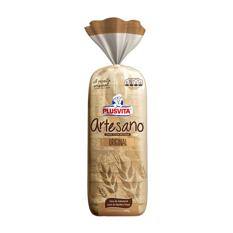 pão Plusvita 500g Artesano Original