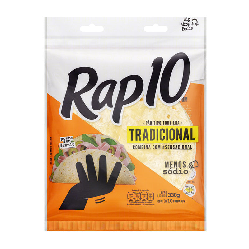 Massa Rap10 Tradicional 330g