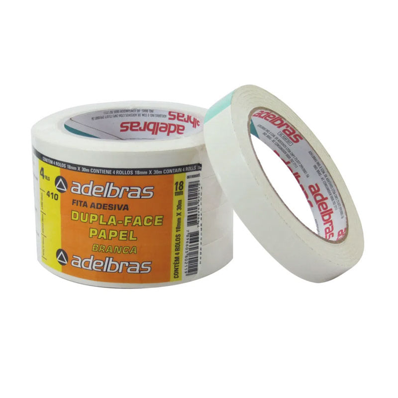 Fita Dupla Face Aldebras 18mmx30m 1 Rolo