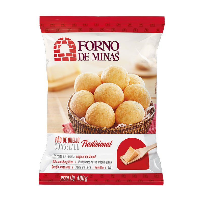 Pão de Queijo Forno Minas 400g Tradicional