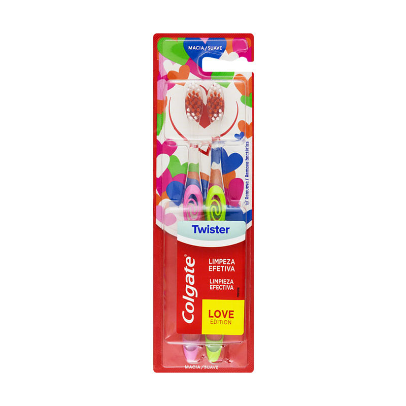 Escova Dental Colgate Twister Fresh Macia Leve 2 Pague 1