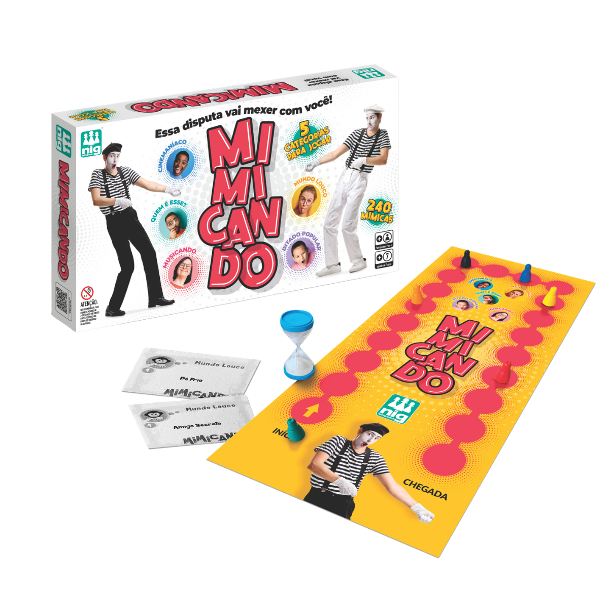 Jogo Mimicando - Nig Brinquedos 