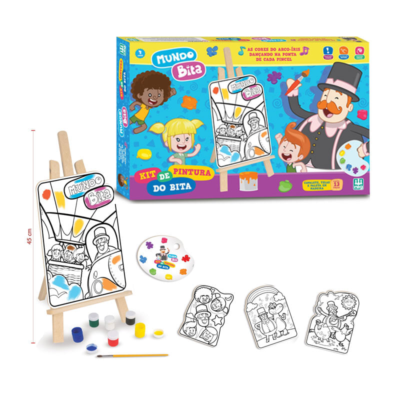 Kit Pintura Nig Madeira Mundo Bita 1un