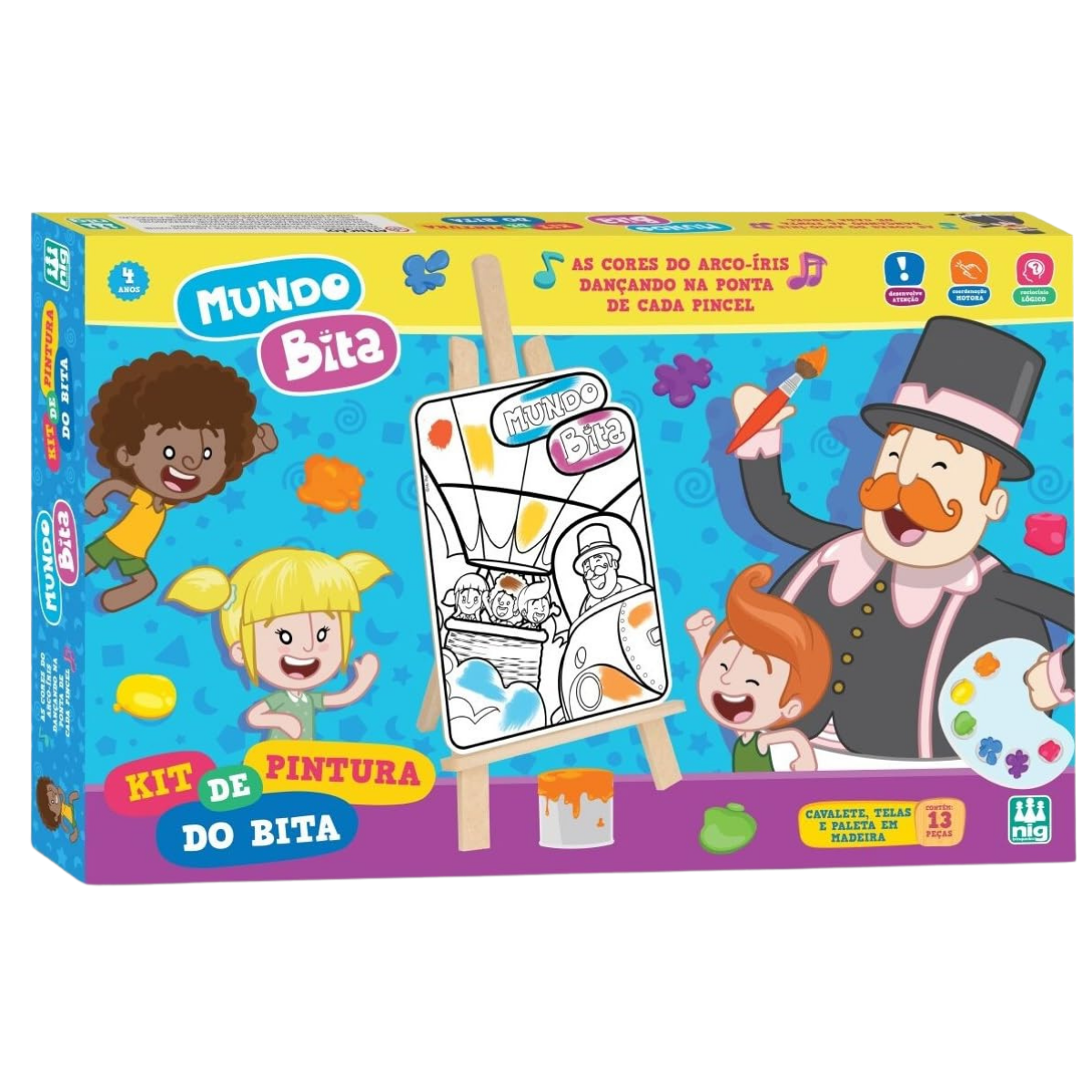 Kit Pintura Nig Madeira Mundo Bita 1un
