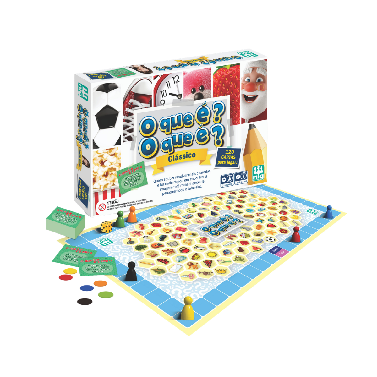 Jogo O Que É O Oque É - Nig Brinquedos 