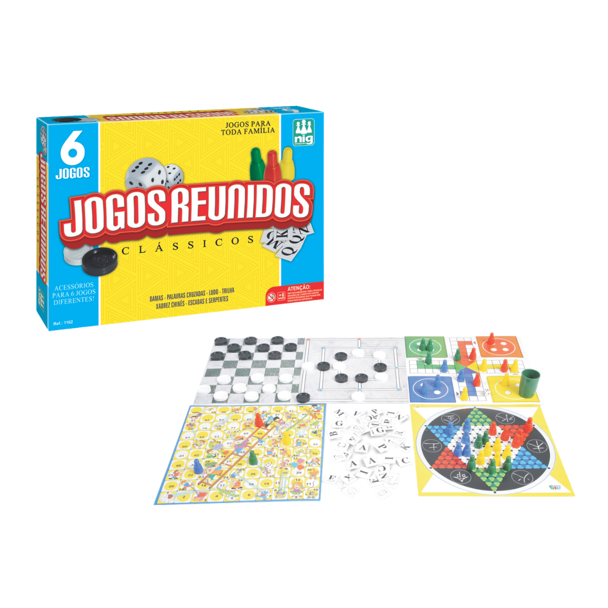 Jogo Nig Reunidos 6 em 1 1un