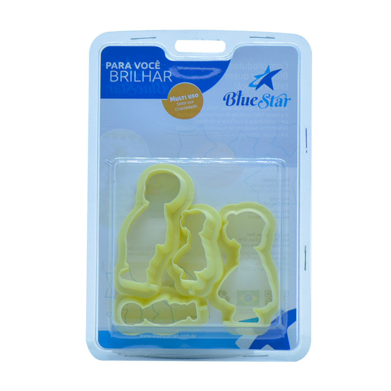kit Cortador Blue Star Chá Revelação