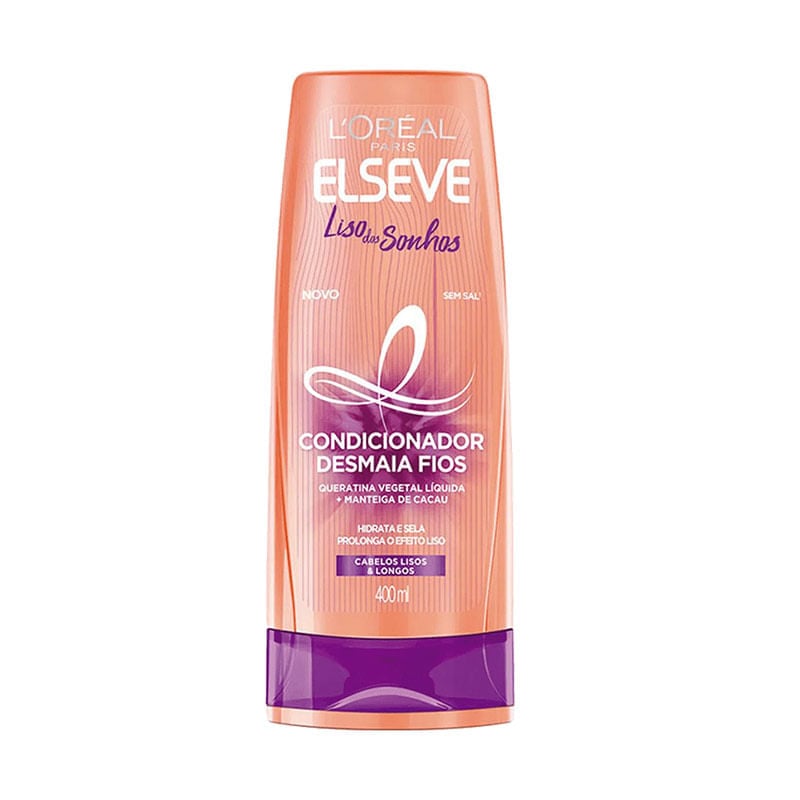 Condicionador Elseve Liso dos Sonhos 400ml 