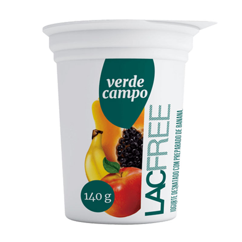 Iogurte Lacfree 140g BMM Verde Campo 