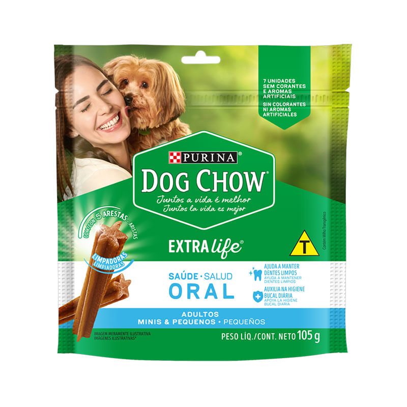 Ração Dog Chow Oral Pequeno 105g