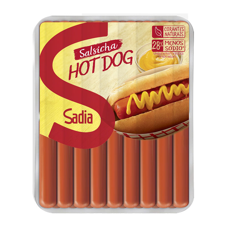 Salsicha Hot Dog Resfriada Sadia kg