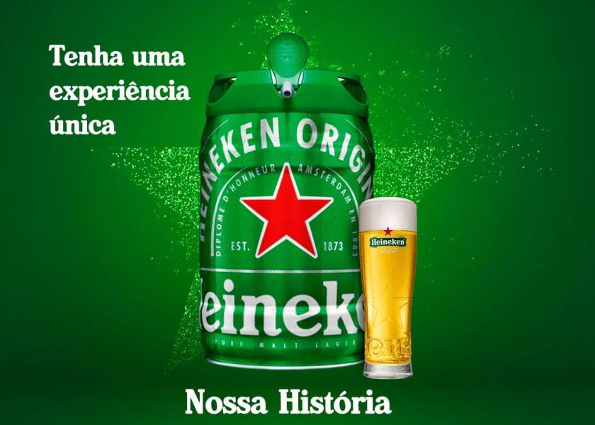 Cerveja Heineken Barril Chopp 5L