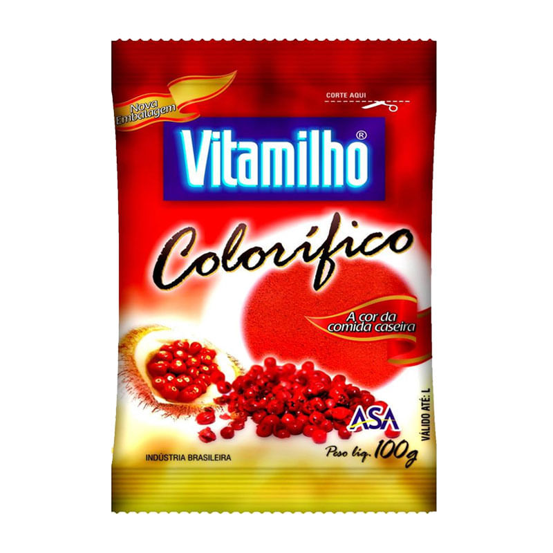 Colorífico  Vitamilho 100g com Sal