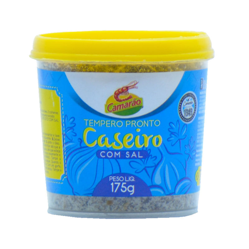 Tempero Pronto Caseiro 175g Camarão 