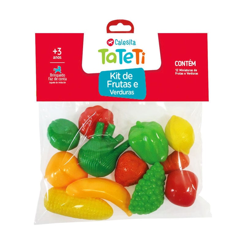 Kit De Frutas E Verduras - Tateti