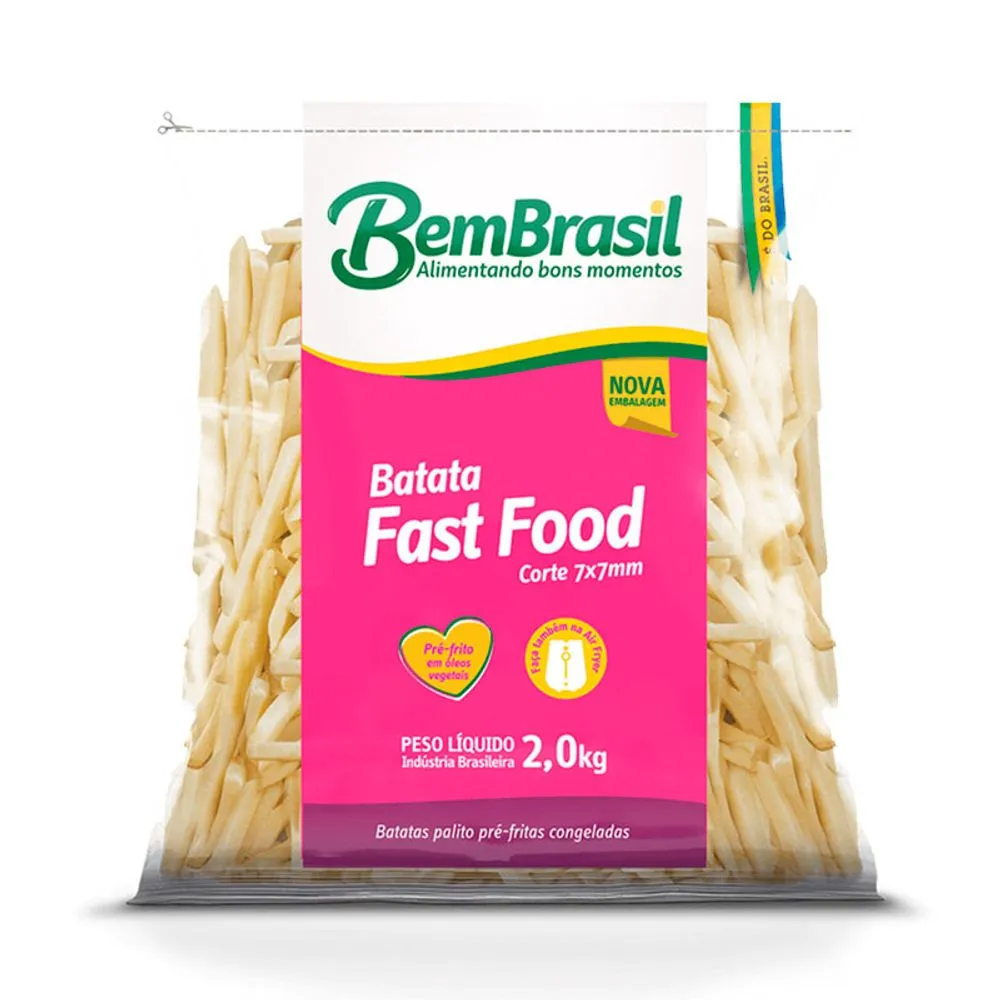 Batata Bem Brasil Fast Food 2kg