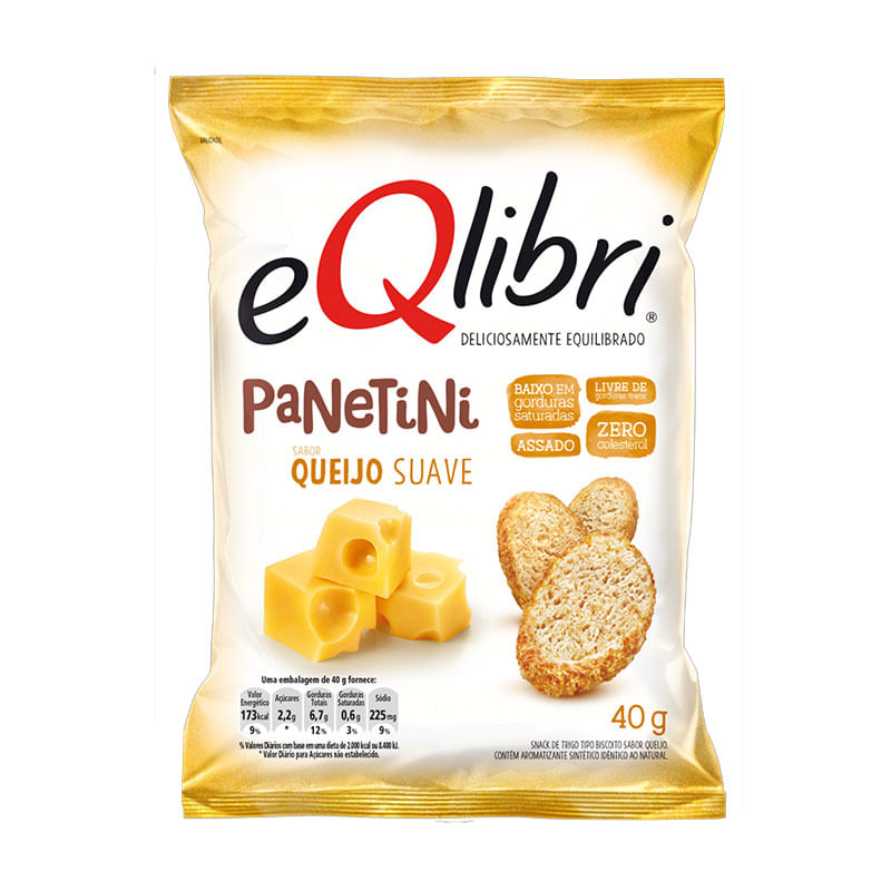 Panetini Queijo Sauve 40g
