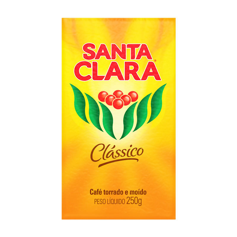 Café Moído Santa Clara Calssic a Vácuo 250g