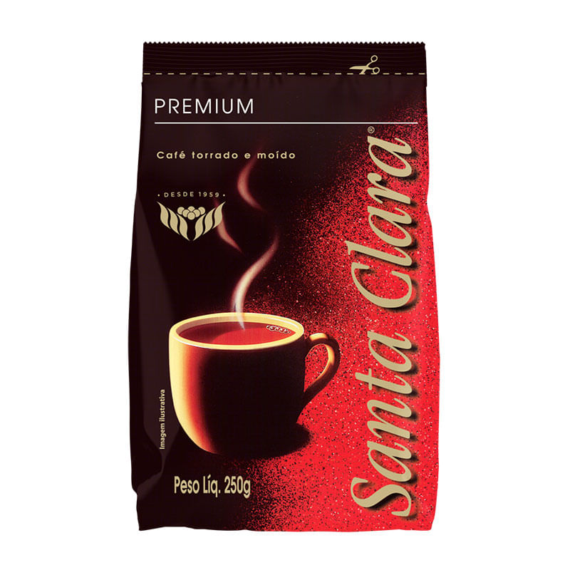 Café Moído Santa Clara Premium Stand Pack 250g