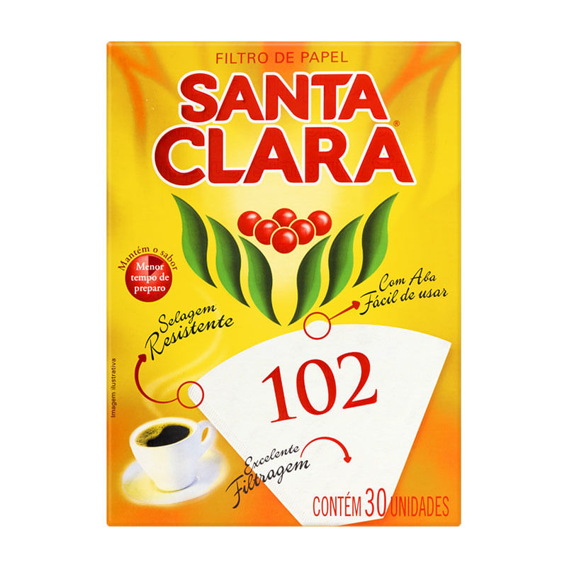 Filtro de Papel Santa Clara 102 60g