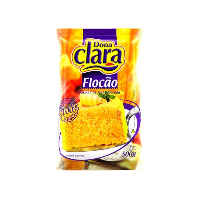 Flocão de Milho Dona Clara 500g