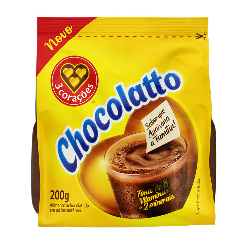 Achocolatado em Pó Refil 200g