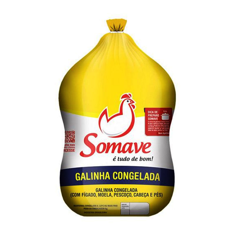 Galinha Velha Somave Congelada - Aprox. 4kg