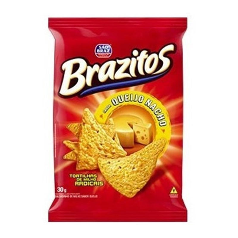 Salgadinho Brazitos Queijo Nacho 30g 