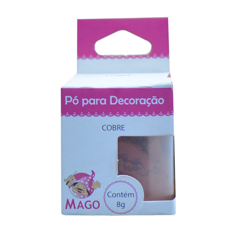 Pó Decorativo Mago 8g Cobre