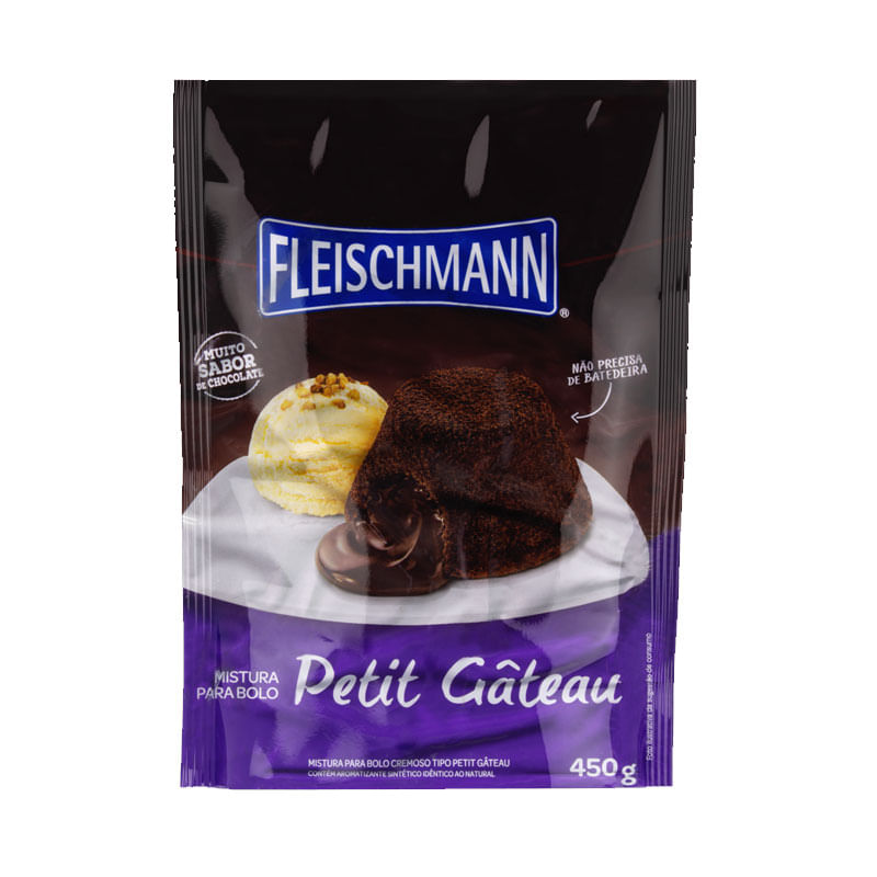 Mistura Fleischmann 450g Petti Gateau
