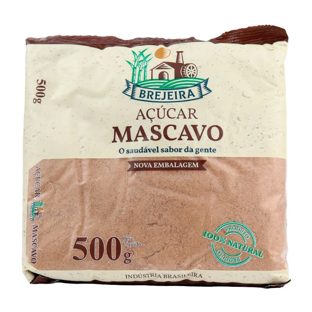 Açúcar Mascavo Brejeira 500g