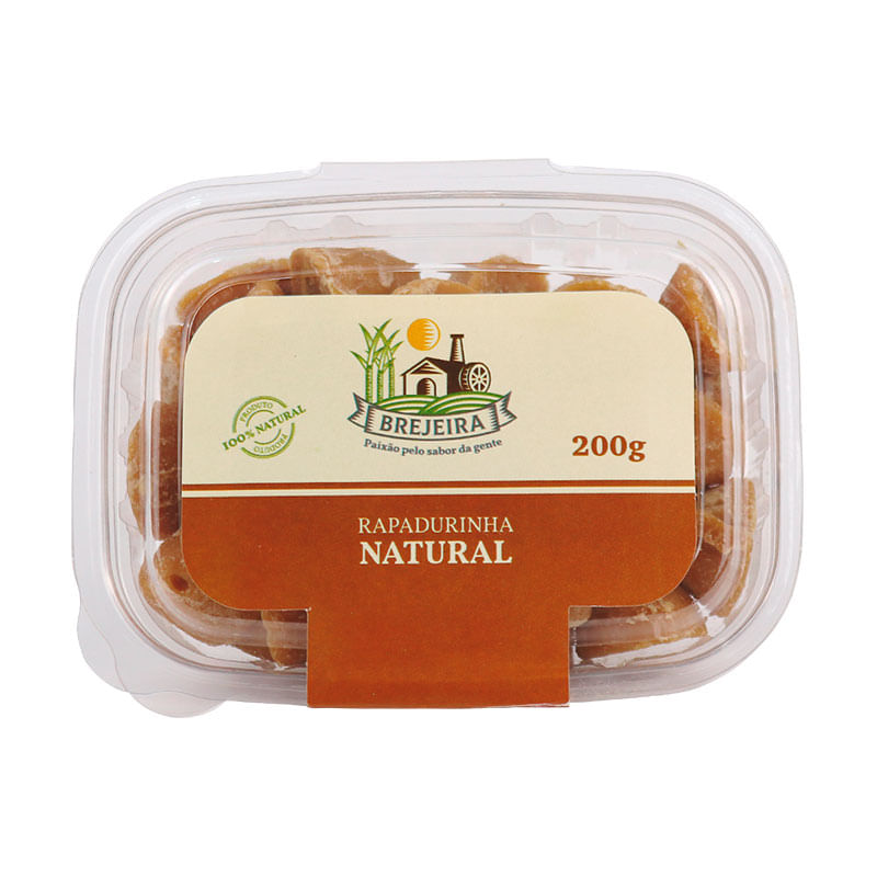 Rapadurinha Brejeira 200g Natural 